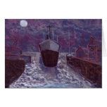 ENTERING THE DOCKS GREETING CARDS