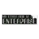 ENTERPRISE BUMPER STICKER
