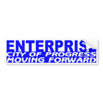 Enterprise moving forward bumper stickers by CMI2008 Enterprise moving forward bumper stickers