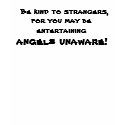 ENTERTAINING ANGELS SHIRT. by JoAnnHayden ENTERTAINING ANGELS SHIRT.