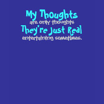 "Entertaining Thoughts" ~ Edun Live Unisex T-Shirt by RealPotential "Entertaining Thoughts" ~ Edun Live Unisex T-Shirt