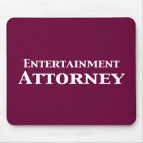 Entertainment Attorney Gifts mousepads by Funny_Gifts Entertainment Attorney Gifts mousepads