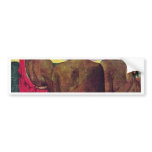 Entertainment In Tahiti By Gauguin Paul Bumper Stickers