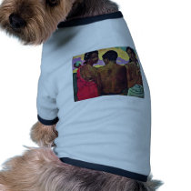 Entertainment In Tahiti By Gauguin Paul Doggie T Shirt