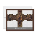 Enthroned Christ And The Four Evangelists (Medalli Custom Announcement
