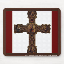 Enthroned Christ And The Four Evangelists (Medalli Mouse Pad