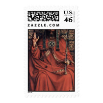 Enthroned God The Father By Eyck Hubert Van (Best Postage Stamps