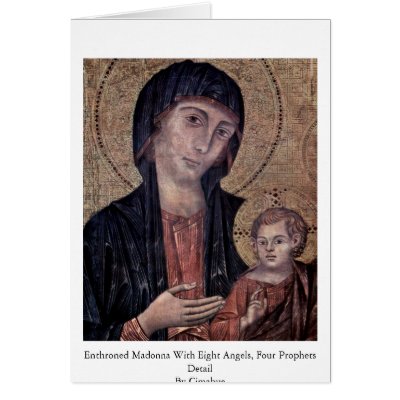 Enthroned Madonna With Eight