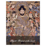 Enthroned Ruler And His Followers By Meister Des B flyers