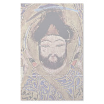 Enthroned Ruler And His Followers  By Meister Des Stationery Paper