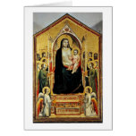 Enthroned Virgin And Child By Giotto Di Bondone cards