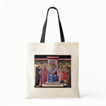 Enthroned Virgin And Child With Saints Bags