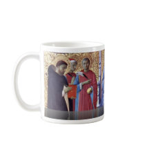 Enthroned Virgin And Child With Saints Mug