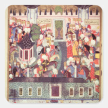 Enthronement of Suleyman the Magnificent Stickers
