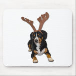 Entlebucher Christmas Dog Mousepad