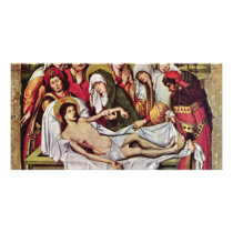 Entombment By Sánchez De Castro Pedro (Best Qualit Photo Greeting Card