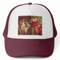 Entombment By Tizian (Best Quality) Trucker Hats