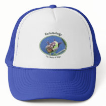 Entomology Caterpillar Bug Mesh Hat