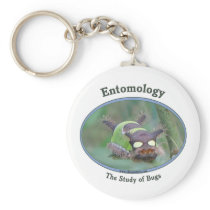 Entomology Caterpillar Key Chain