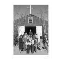 Entrance, Catholic Chapel (V) 1943 posters