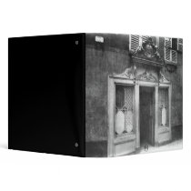 Entrance of a brothel in Paris 3 Ring Binder