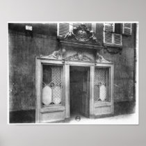 Entrance of a brothel in Paris Print