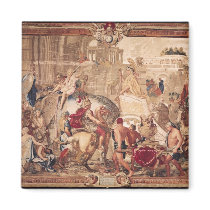 Entrance of Alexander III  the Great into Refrigerator Magnet