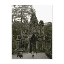 Entrance to Angkor Wat II Post Card