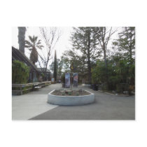 Entrance to Charles Paddock Zoo Postcard