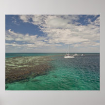 Entrance to famous Blue Hole Posters