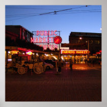 Entrance to Pike Market, Seattle, USA Posters