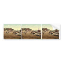 Entrance to the harbor, Bournemouth, England vinta Bumper Stickers