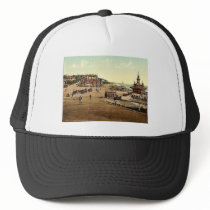 Entrance to the harbor, Bournemouth, England vinta Trucker Hats