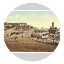 Entrance to the harbor, Bournemouth, England vinta Stickers