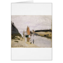 Entrance to the Port of Trouville (1870) cards