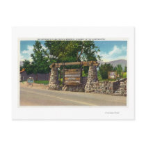 Entrance to Whiteface Mt. Highway Postcards