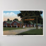 Entrance View of Tourist Park Posters