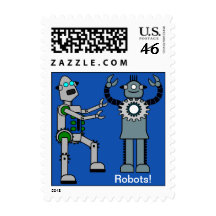 ¡Entrega del franqueo del robot! ¡Diversión, cienc
