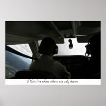 Entrenamiento de vuelo poster