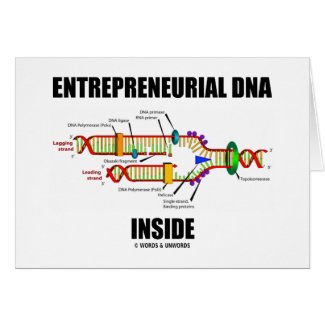 Entrepreneurial DNA Inside card