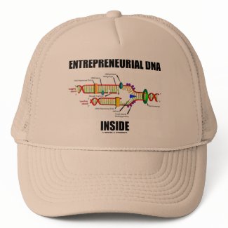 Entrepreneurial DNA Inside hat