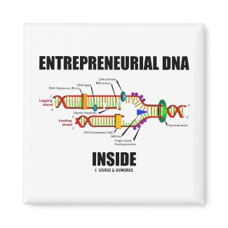 Entrepreneurial DNA Inside magnet