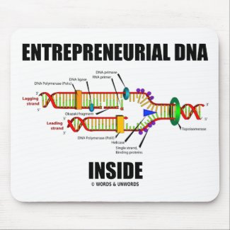 Entrepreneurial DNA Inside mousepad