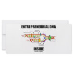 Entrepreneurial DNA Inside rack cards