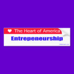 Entrepreneurs - The Heart of America bumper stickers