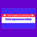 Entrepreneurs - The Heart of America stickers