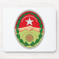 Entrerios Coat of Arms Mousepad by FlagTshirts Entrerios Coat of Arms Mousepad