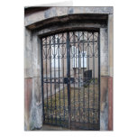 Entry Gate Strasbourg, France Greeting Card