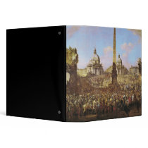 Entry into Rome of Jerzy Ossolinski Vinyl Binders