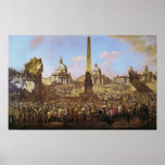 Entry into Rome of Jerzy Ossolinski Poster